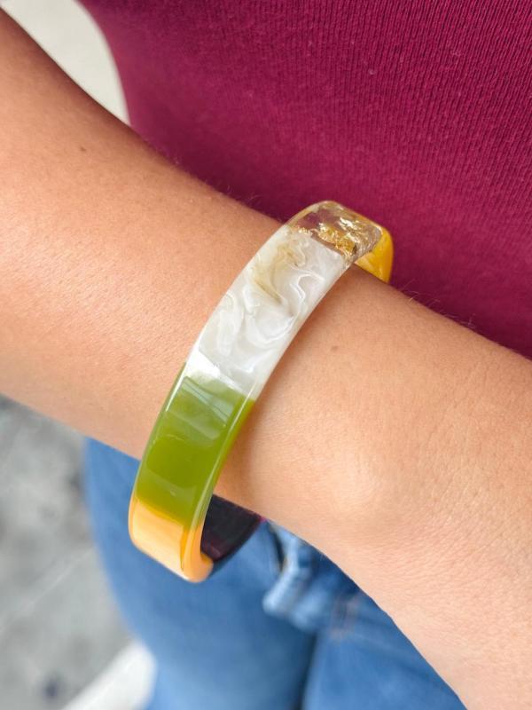 Pulseras acrílicas