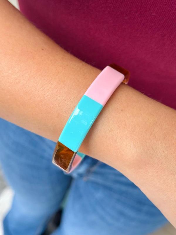 Pulseras acrílicas