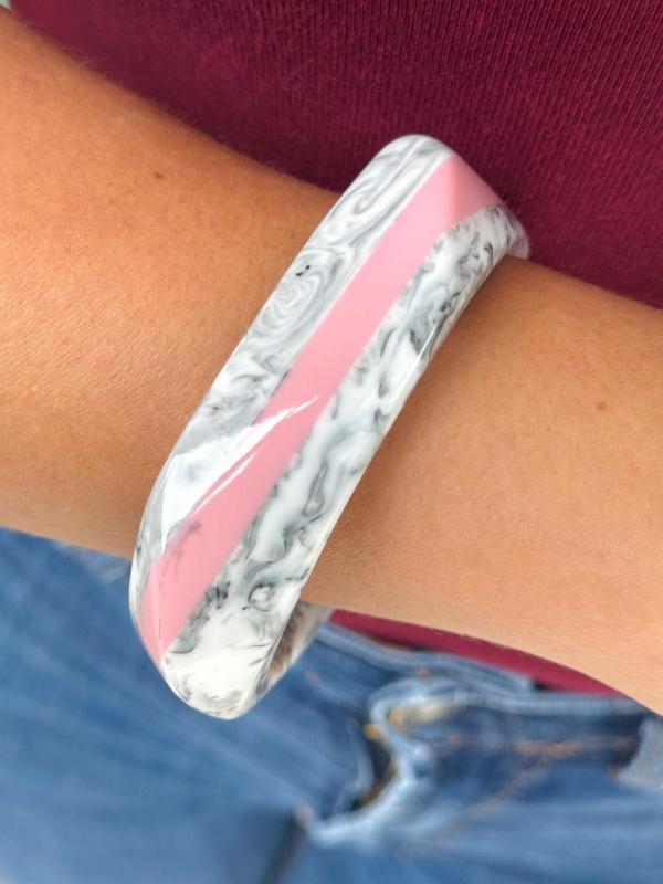 Pulseras acrílicas