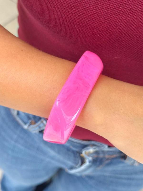 Pulseras acrílicas