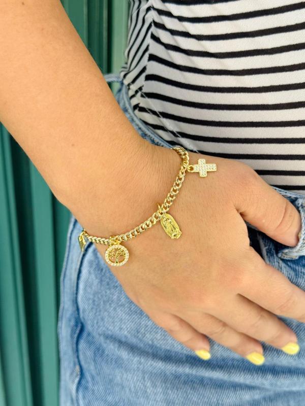 Pulseras dijes colgantes 2500