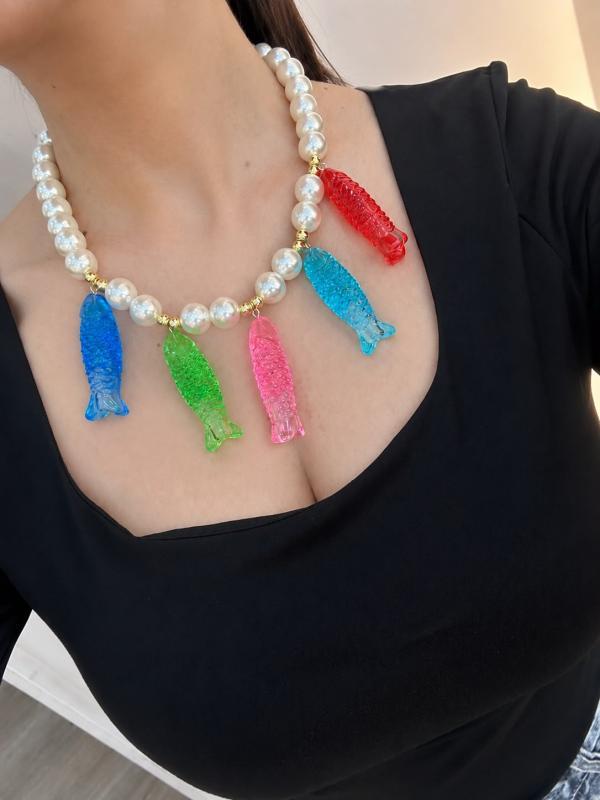 Cadena Pez Colores