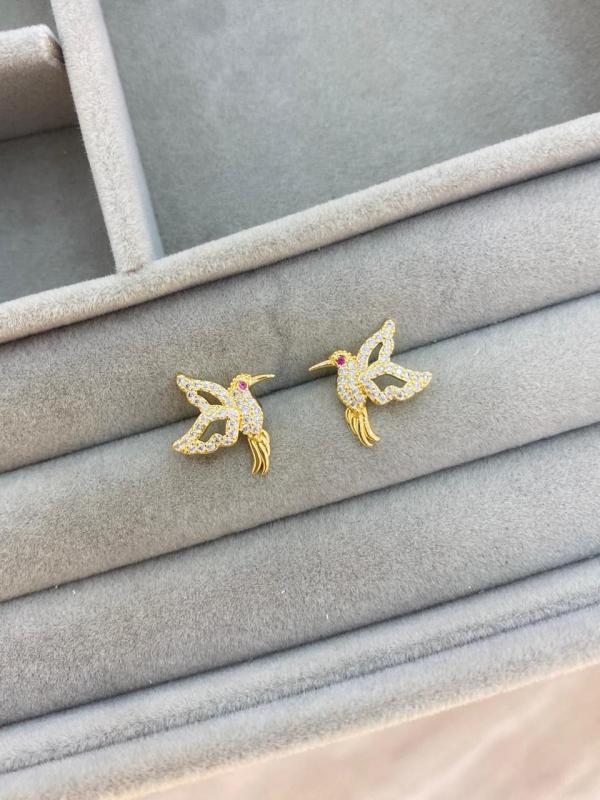 Aretes Colibrí