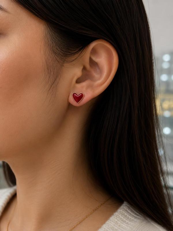 Aretes Corazón Pequeños