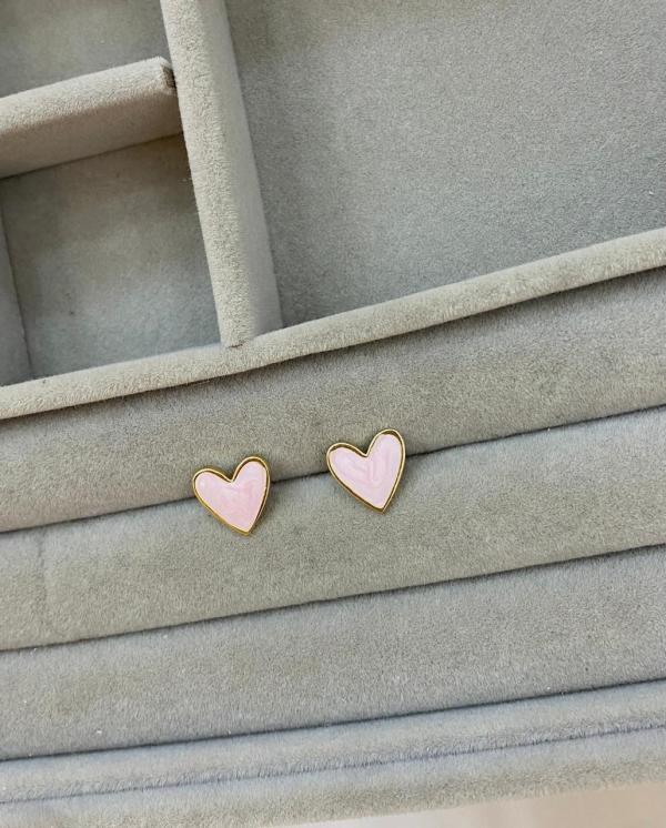 Aretes Corazón Pequeños