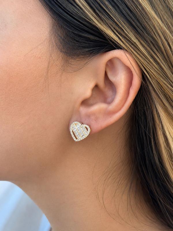 Aretes Corazón Pequeños