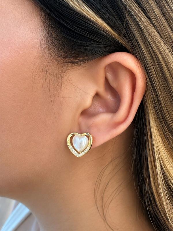 Aretes Corazón Pequeños