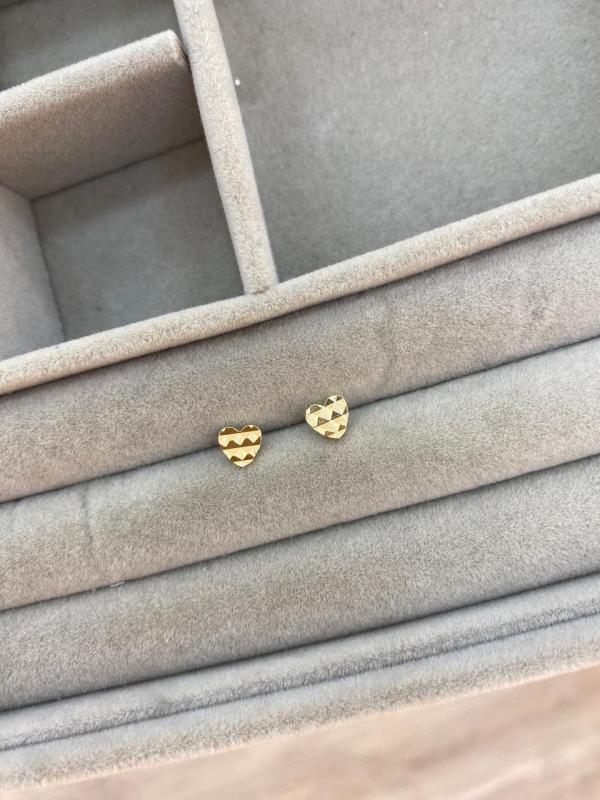 Aretes Corazón Pequeños