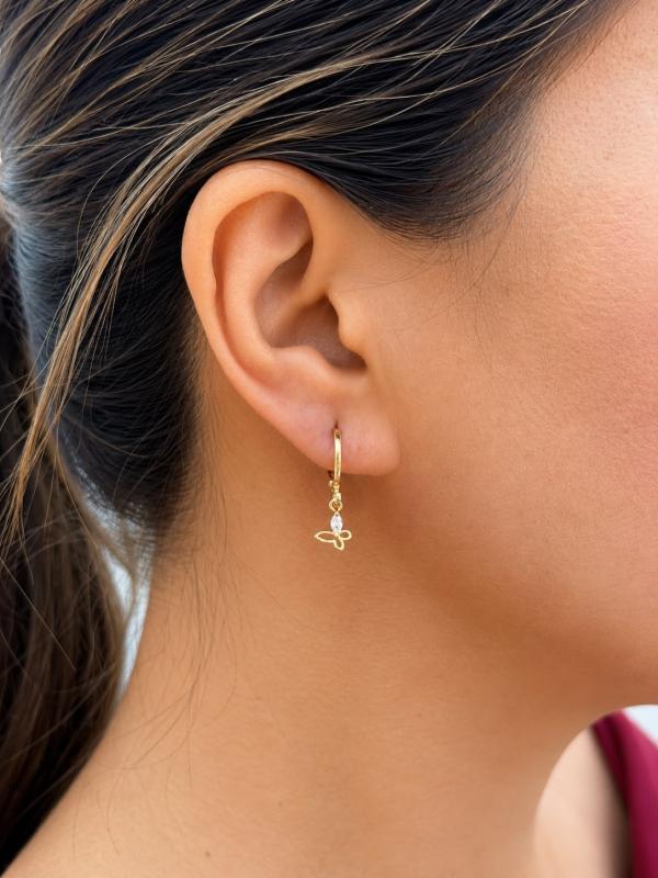 Aretes Mariposa