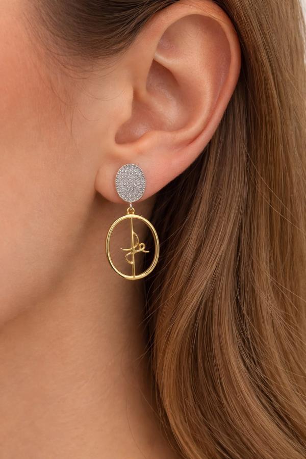 Arete Bicolor Eslabon