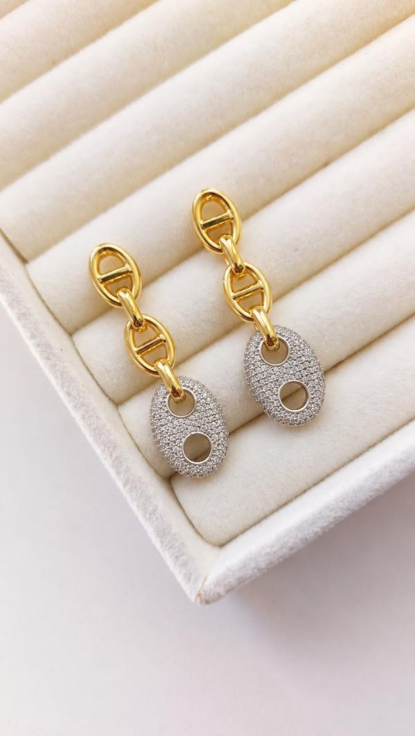 Arete Bicolor Eslabon