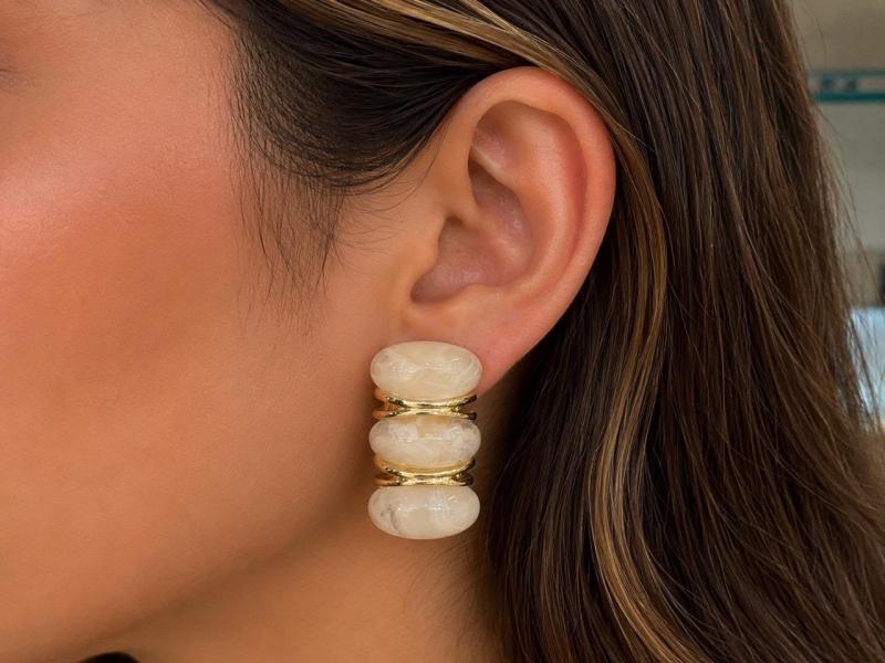 Aretes Tres Lineas