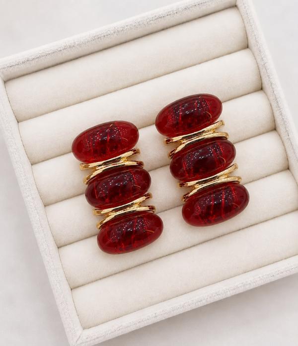 Aretes Tres Lineas