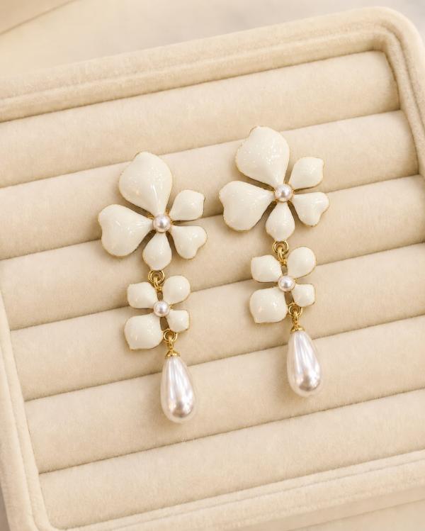 Arete Largos Flores