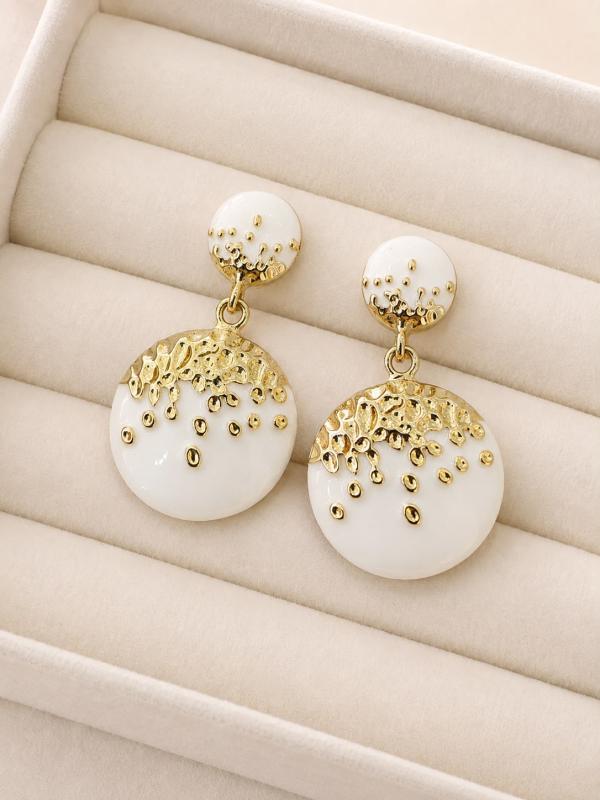 Arete Crema con Dorado
