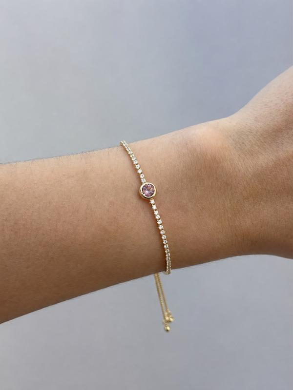 Pulsera Tenis Perla
