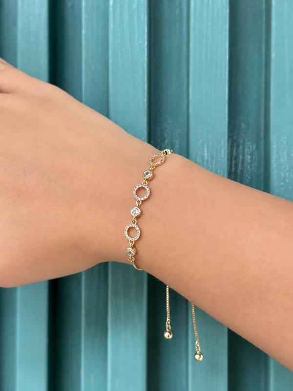 Pulsera Circulos Ajustable