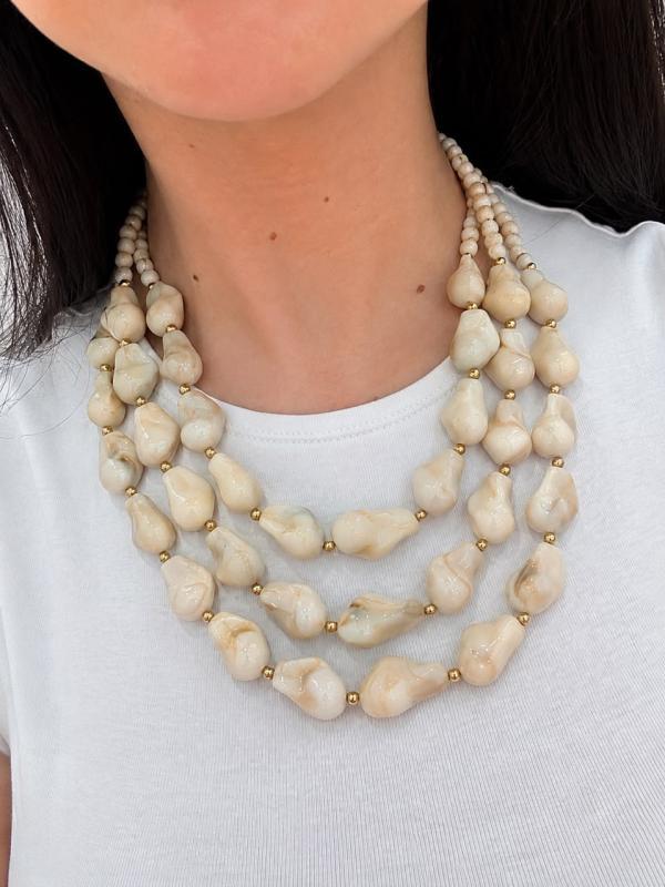 Cadena Piedras Triple