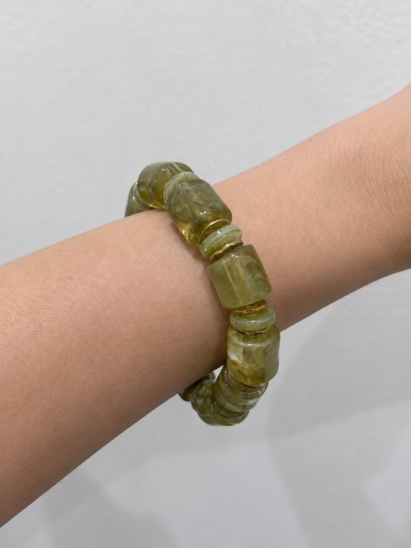 Pulsera Mármol Cilindros
