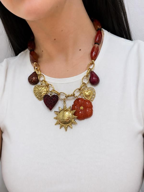 Cadena Sol + Corazones