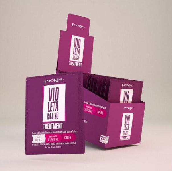 Tratamiento Capilar de Color Violeta Rojizo 40g
