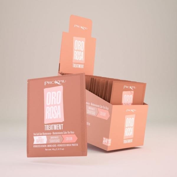 Tratamiento Capilar de Color Oro Rosa 40g
