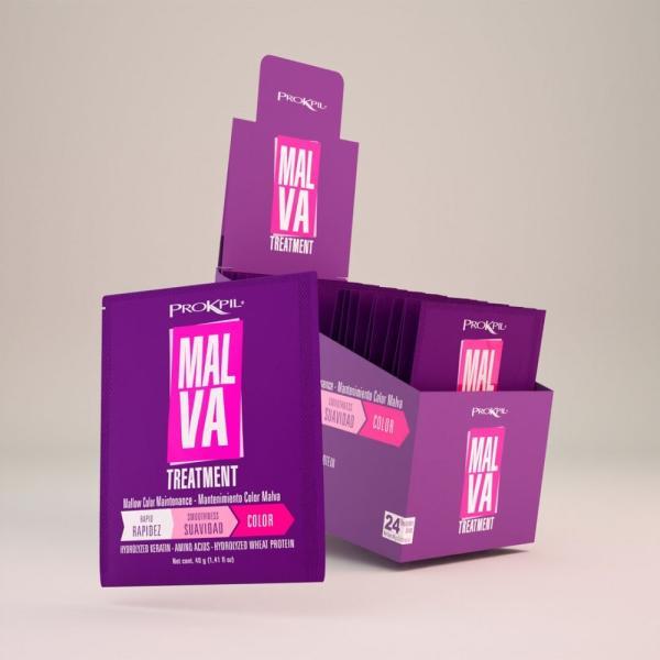 Tratamiento Capilar de Color Malva 40g