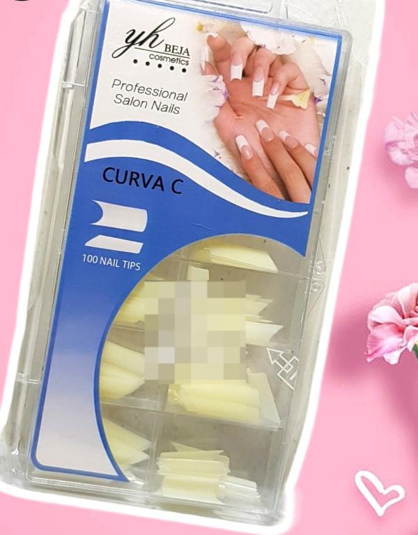 Caja de uñas Elegantes Curba C