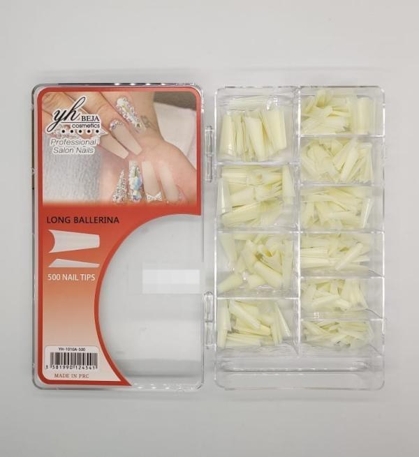 Caja de uñas 500pcs Long