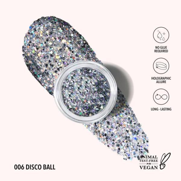 Gel de Glitter holograma
