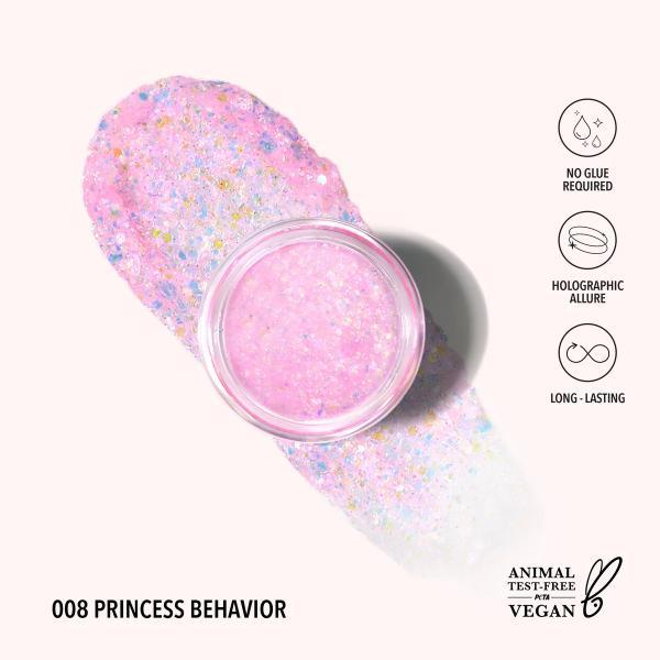 Gel de Glitter holograma