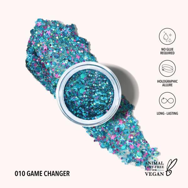Gel de Glitter holograma