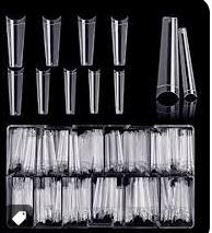 Cajita de Uñas Plasticas   240pcs