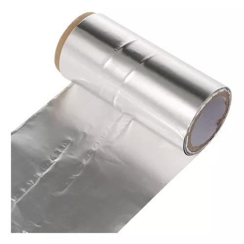Papel aluminio para mechas x  50 mts