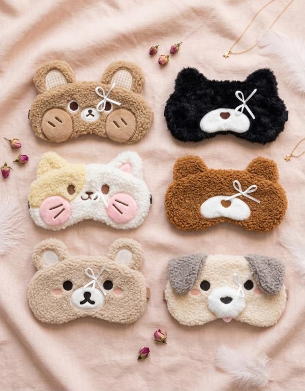 Antifaz para Ojos de Peluche