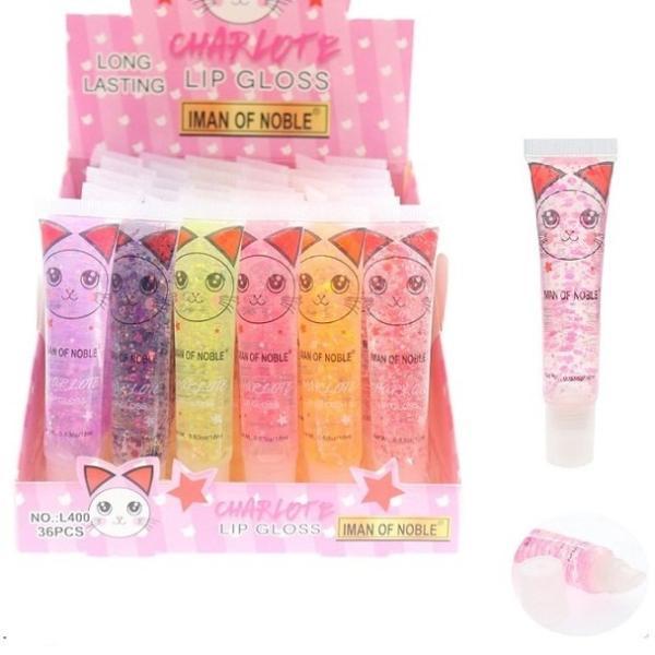 Brillo Para Niñas Gatito