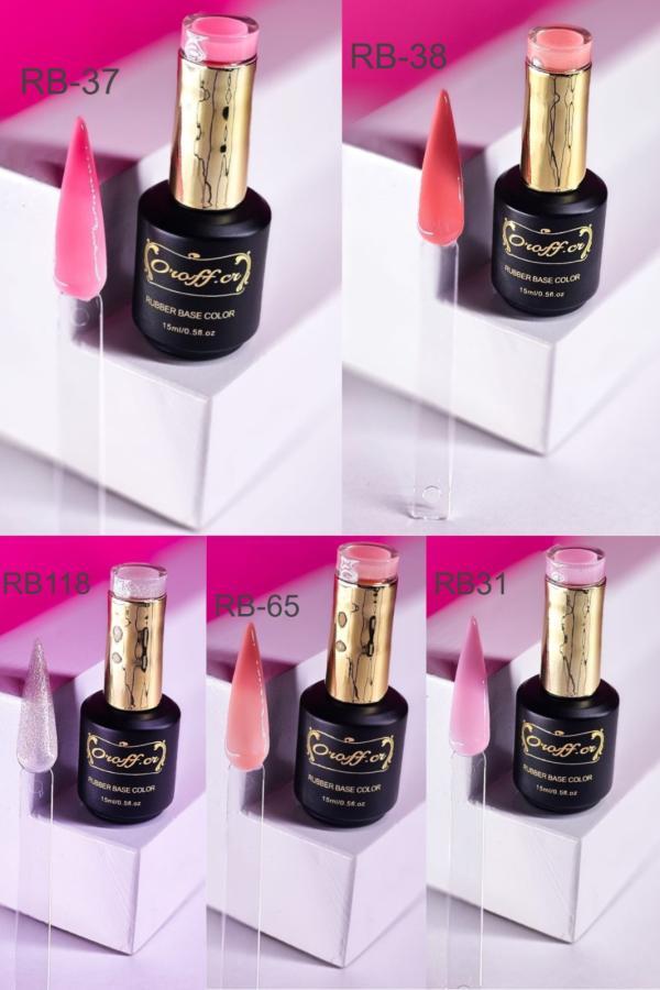 Esmalte Rubber Base de Color