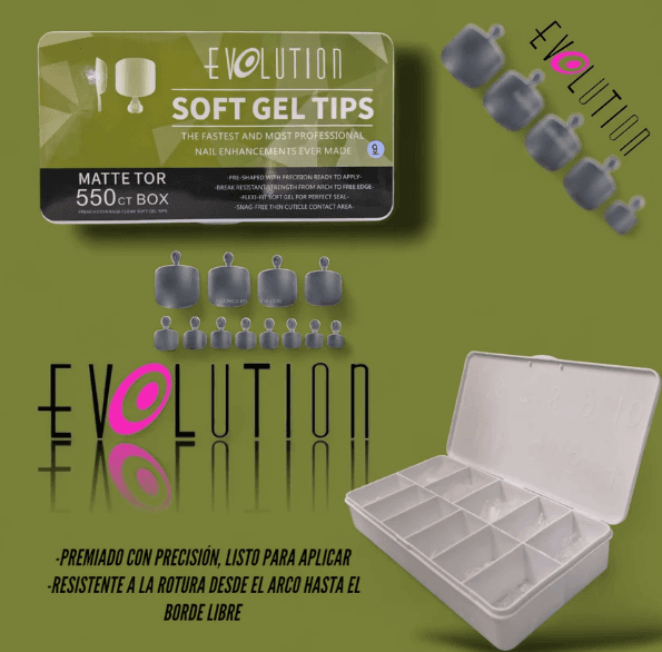 Tips de Gel 550 uds
