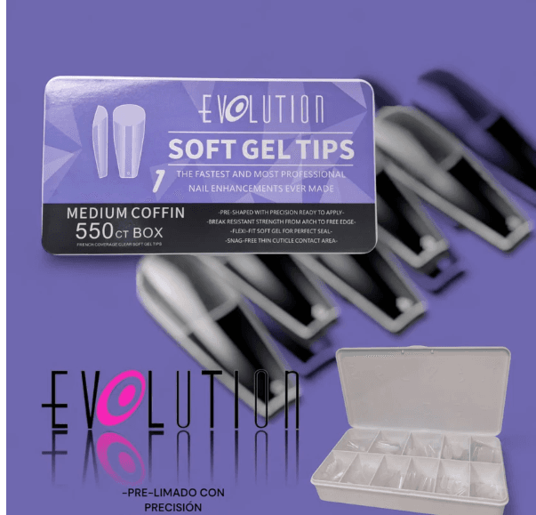 Tips de Gel 550 uds