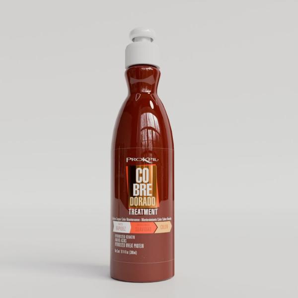 Tratamiento Capilar de Color Cobre Dorado 300ml