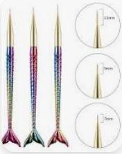 Pincel Sirena para Liner 3pcs