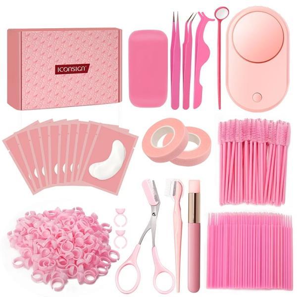 Juego de 12 Accesorios Para Extensiones de Pestañas