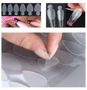 Moldes para Uñas Escupidas