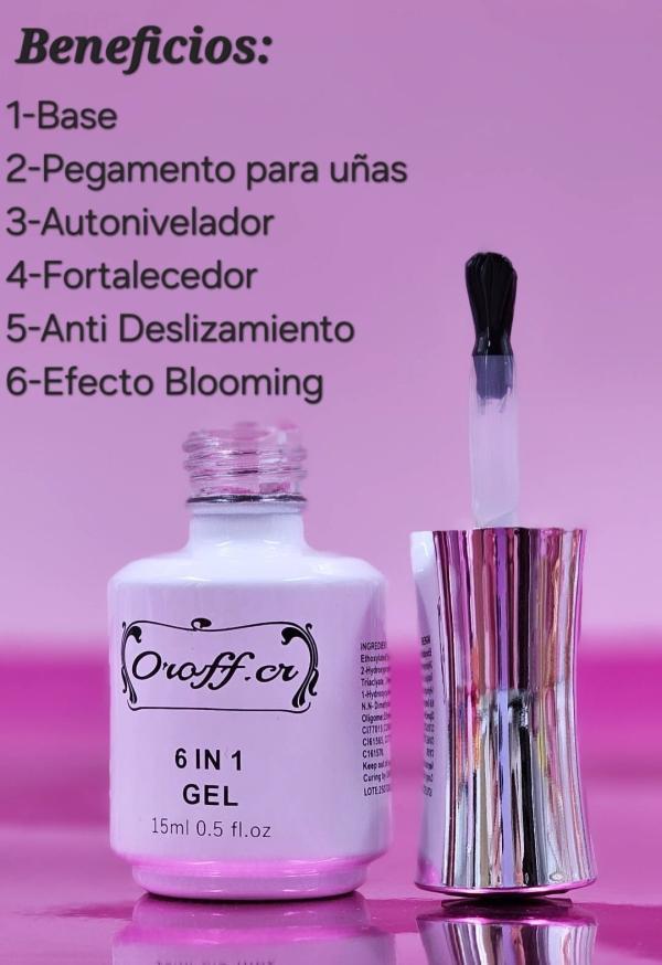 Esmalte de Uñas 6 en 1