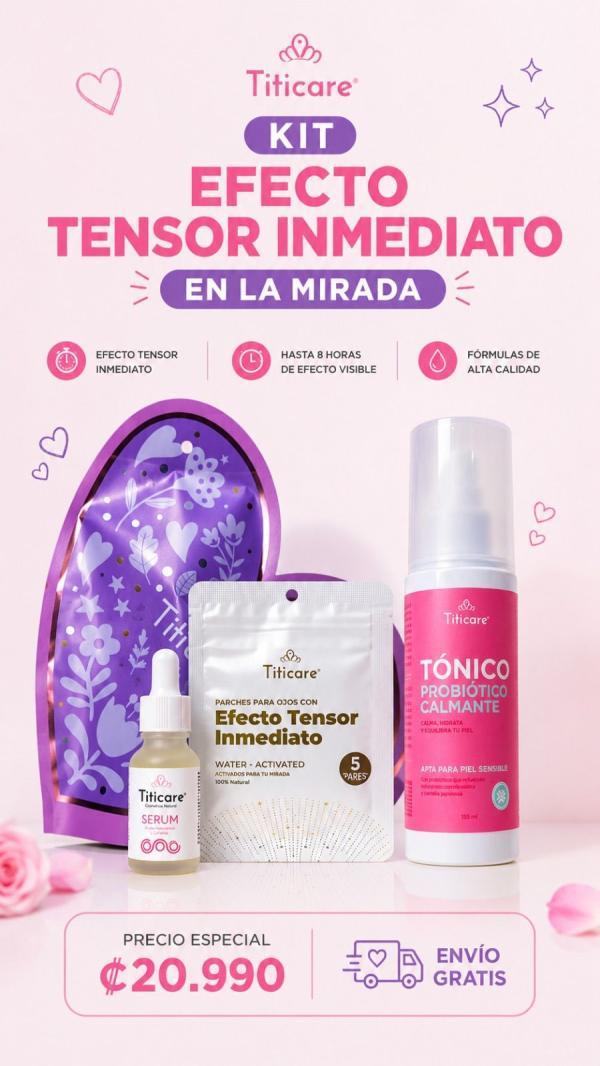 Kit Facial para Efecto Tensor