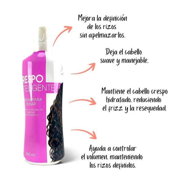Crespo inteligente en botella