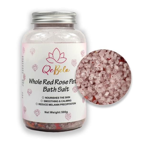 Sal de Baño Whole Red Rose Petals