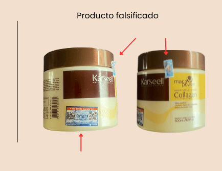 Tratamiento Capilar de Colageno Karseell Imitacion