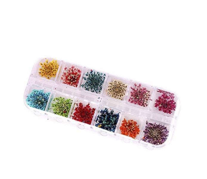 Flores para uñas Seca