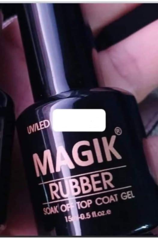 Rubber Top Coat  Gel Magik